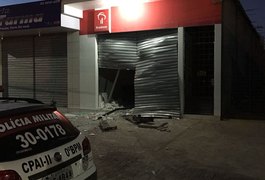 Criminosos explodem agência bancária em Estrela de Alagoas