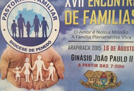 XVII Encontro das Famílias acontece no próximo domingo (16), em Arapiraca