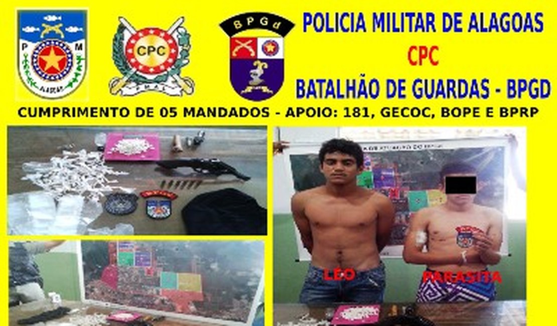 BPGd cumpre mandados judiciais no Village e Santos Dumont