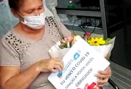 Hospital de Campanha: pacientes recuperados da Covid-19 recebem apoio de voluntários em Arapiraca
