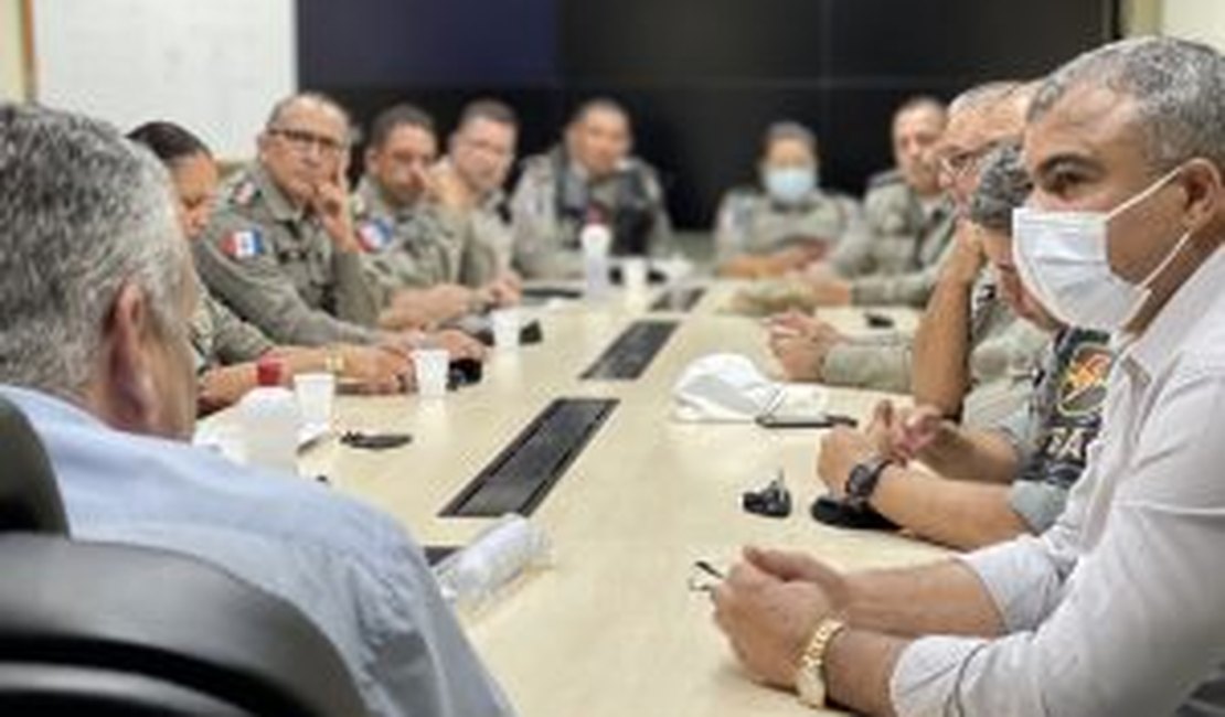 Comandantes da PM discutem estratégias para a segurança da Região Metropolitana