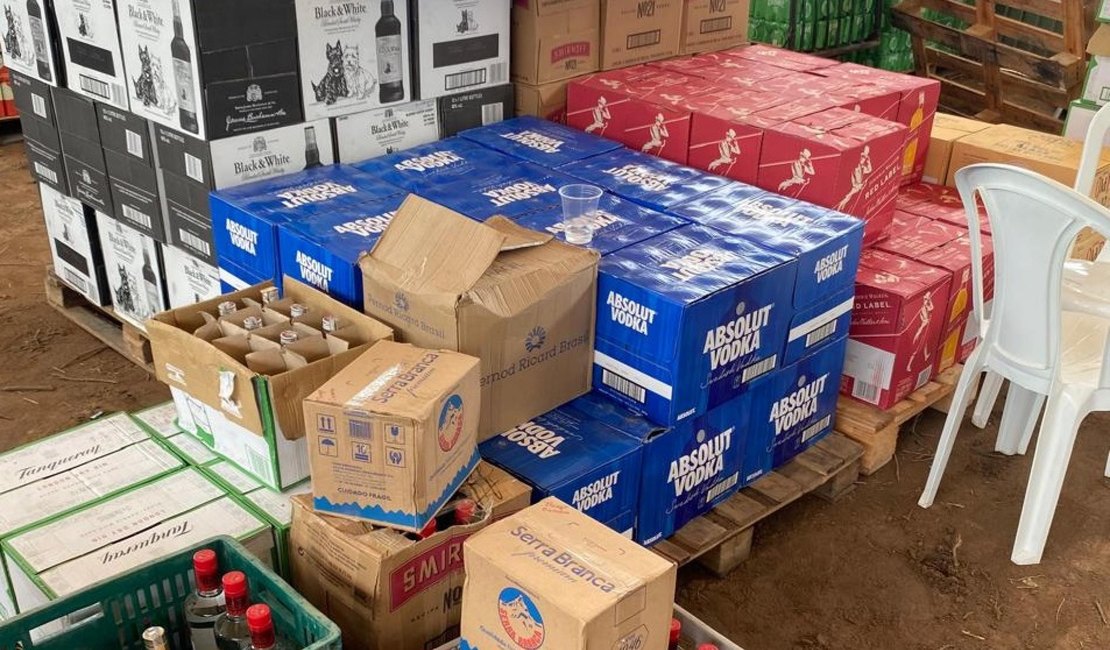 Ação da Sefaz flagra fraude em show e retém mercadorias avaliadas em mais de R$ 1 milhão, em Arapiraca