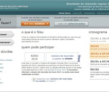 Sisu 2018: resultado é divulgado; listas de aprovados podem ser consultadas