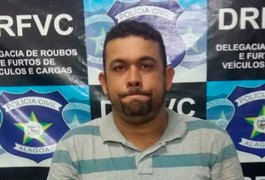 PC prende, em Alagoas, estelionatário que alugava carros e os revendia