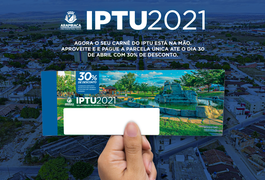 Carnês do IPTU 2021 começam a ser entregues nesta sexta-feira (19)