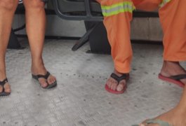 Suspeito de matar gari dentro de ônibus por causa de máscara é preso em praça, em Maceió