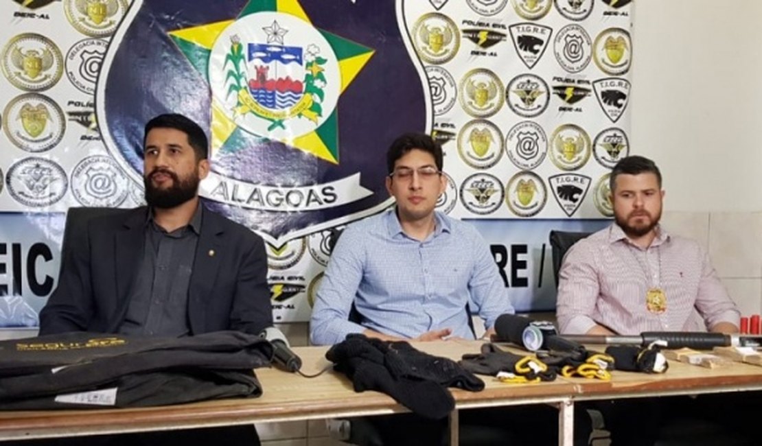 Vídeo: Polícia Civil apreende em AL explosivos que dariam para 15 ataques a banco