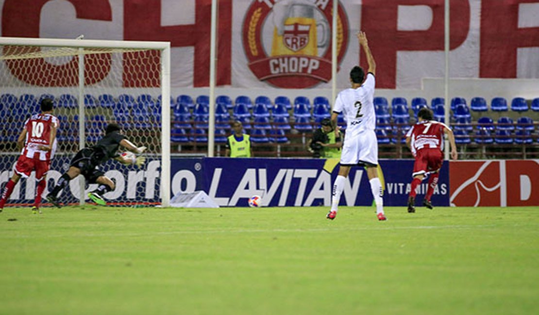 CRB estreia com vitória diante do Bragantino na Série B