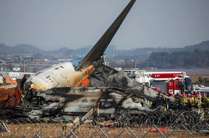 Brasil se solidariza com vítimas de acidente aéreo na Coreia do Sul