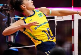 Gabi Guimarães é segunda melhor jogadora de vôlei do mundo em 2025