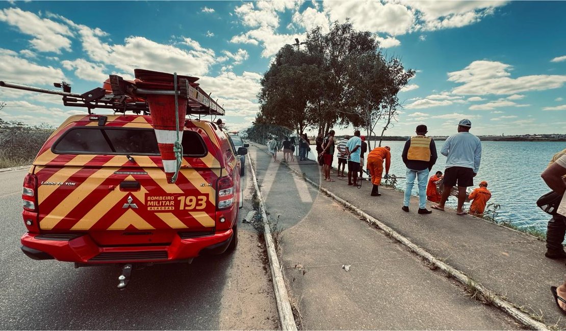 Corpo de homem é encontrado boiando no Lago da Perucaba, em Arapiraca