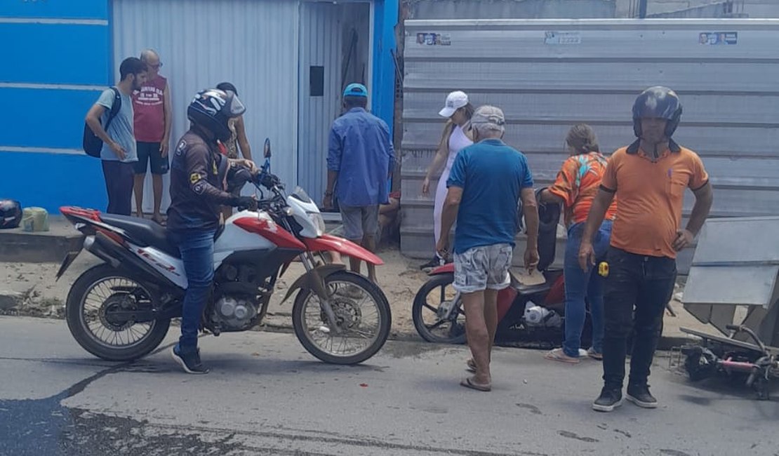 Homem morre em acidente de moto na Avenida Pio XII, em Arapiraca