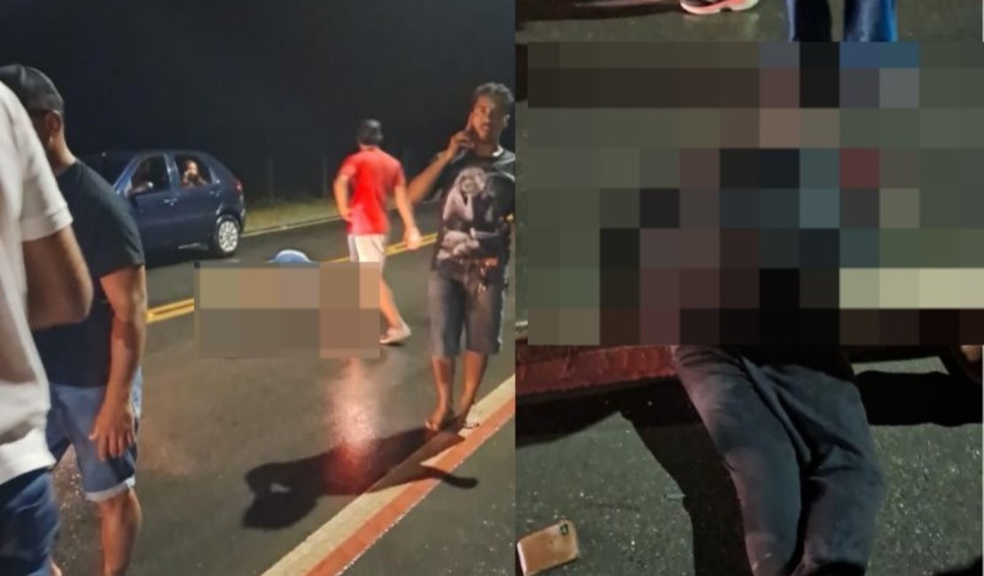 Motociclista e mulher morrem após grave acidente em rodovia do Sertão alagoano