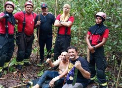 Piloto é resgatado um dia após avião cair em área de mata fechada no Pará
