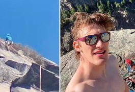 Influencer cai e acaba transmitindo a própria morte em escalada das mais difíceis do mundo
