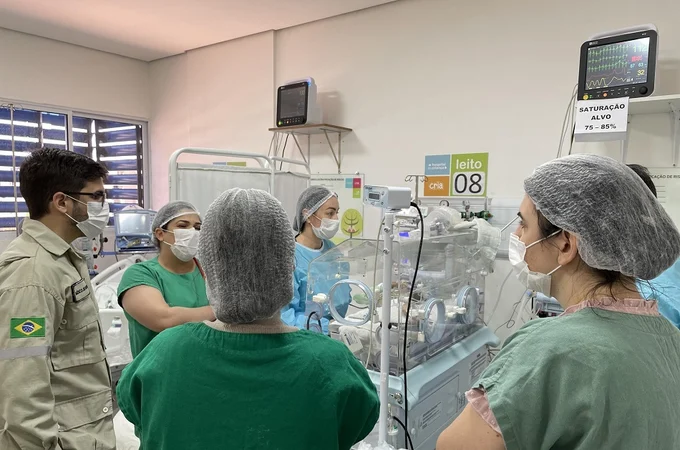 Sesau assegura transferência de bebê cardiopata para realização de procedimento em SP