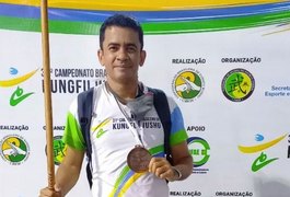 Professor da Ufal em Arapiraca é medalhista em campeonato nacional de Kung Fu