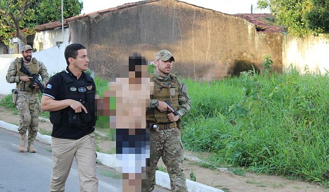 Operação policial prende nove envolvidos em crimes em Arapiraca e Maceió