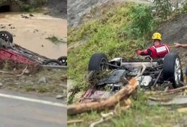 Casal morto com bebê após carro ser arrastado por enxurrada em SC era estrangeiro e recém-chegado ao bairro