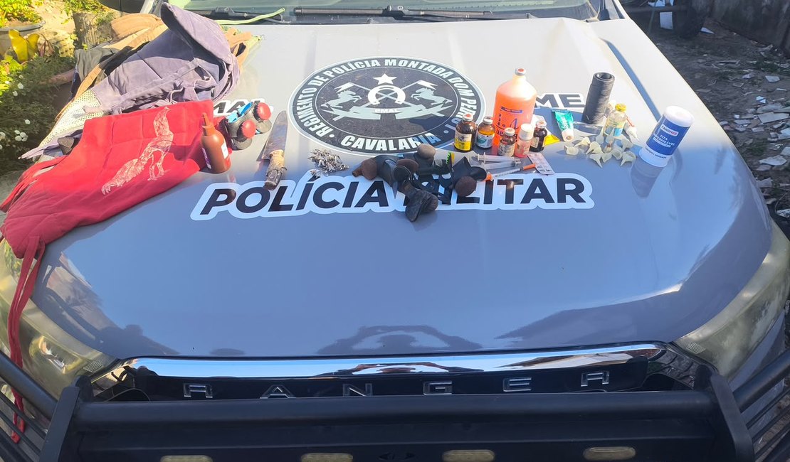 PM acaba com rinha de galo no Village Campestre, em Maceió, após denúncia