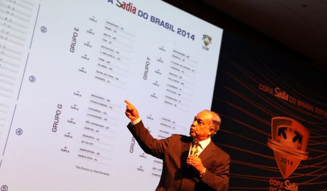 Sorteio define confrontos da Copa do Brasil 2014