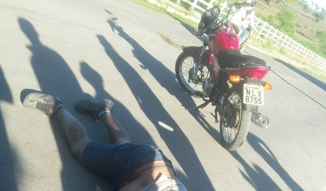 Homem morre em queda de moto na cidade de Inhapi