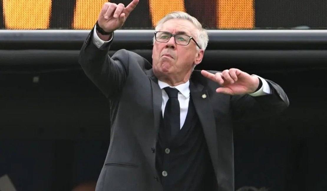 Ancelotti diz que estatística definiu Bruno Guimarães como cobrador de pênalti contra a Noruega