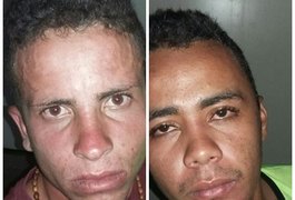 PM prende dois suspeitos de assaltos em Arapiraca
