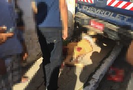 Mulher morre ao ser atingida por veículo enquanto descarregava bebidas em Mata Grande