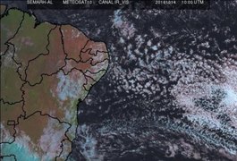 Previsão do tempo aponta chuvas passageiras neste fim de semana em AL