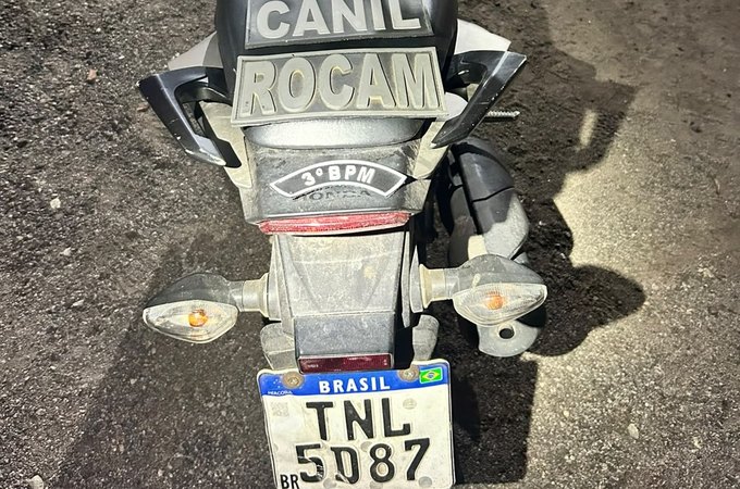 PM recupera motocicleta roubada em matagal na zona rural de Arapiraca