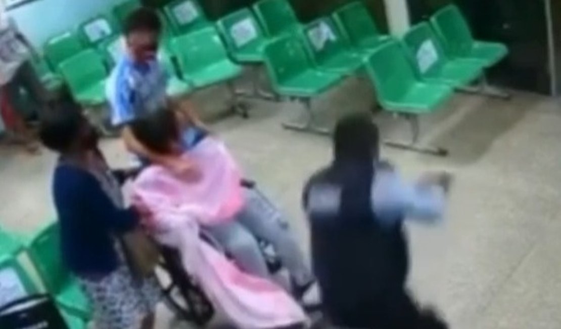 Vídeo. Criminosos assaltam Upa e trocam tiros com a polícia em Manaus