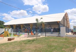 Vídeo. Prefeitura de Arapiraca inaugura Ginásio de Esportes na Baixa da Onça