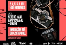 Curso de Direção de Fotografia oferece formação teórica e prática em Arapiraca e online