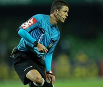 Charles Hebert apita clássico CRB e ASA no estádio Rei Pelé