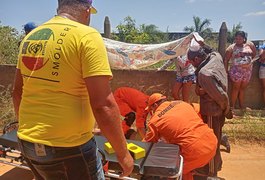 Acidente de moto deixa homem  e mulher gravemente feridos em Craíbas