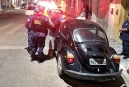 Motorista com suspeita de embriaguez é detido após colidir com em São Miguel dos Campos