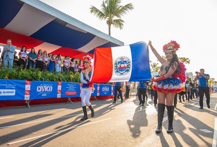 Desfile Cívico Estudantil celebra 208 anos de Alagoas e homenageia Nise da Silveira nesta terça-feira