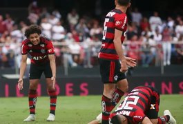 Flamengo perde chance no fim e fica no empate contra o São Paulo