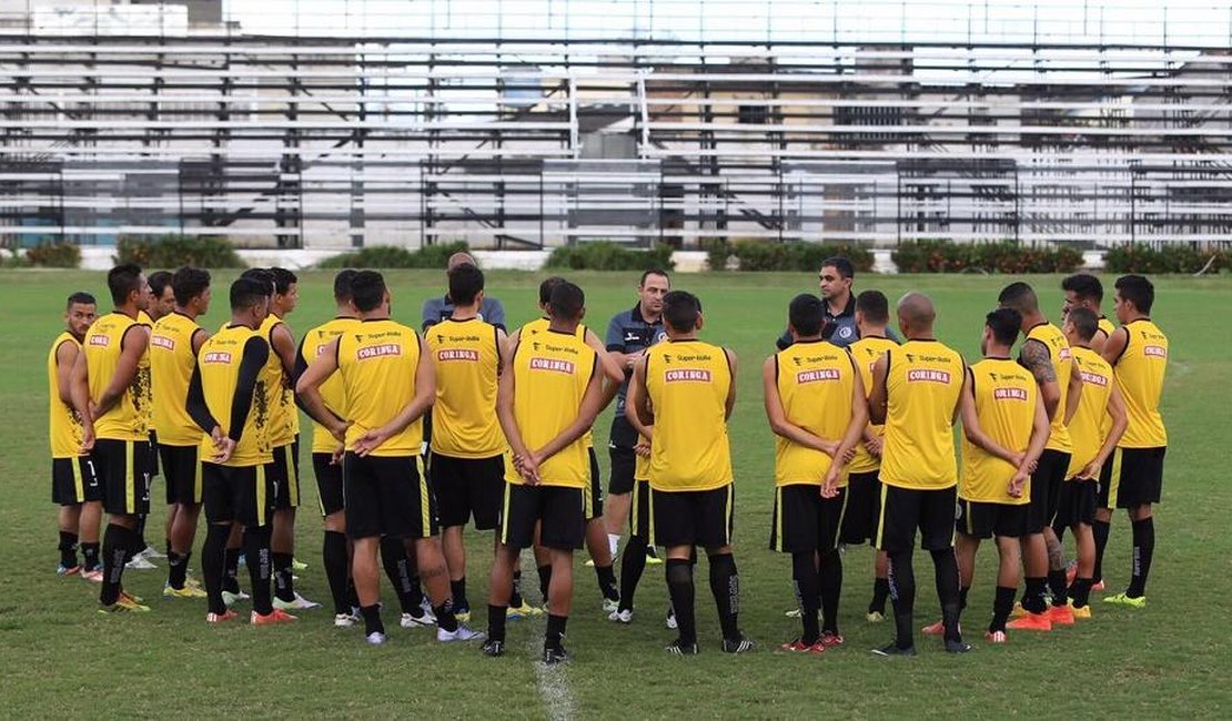 Alvinegros treinam em Palmeira dos Índios nesta terça-feira (28)