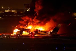Cinco pessoas morrem após colisão de aeronaves em aeroporto de Tóquio