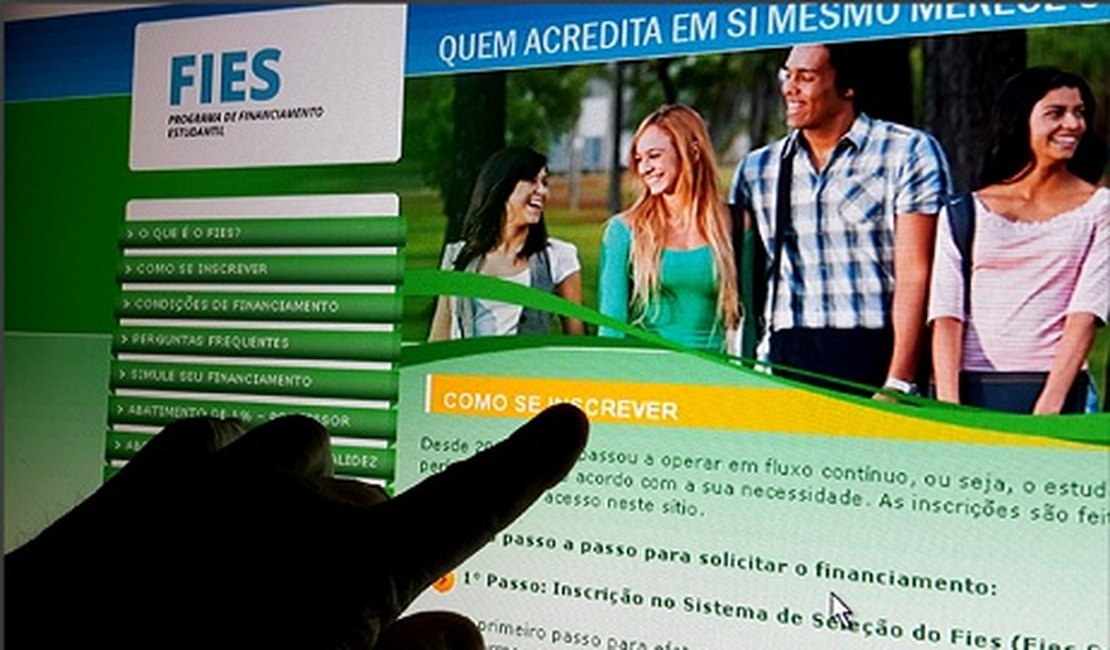 Inscrições para o Fies do 2º semestre encerram neste domingo