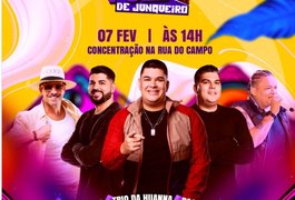 Carnafolia : Prévia de carnaval em Junqueiro terá shows de Padoge do Bené, Galã do Brega e Trio da Huanna