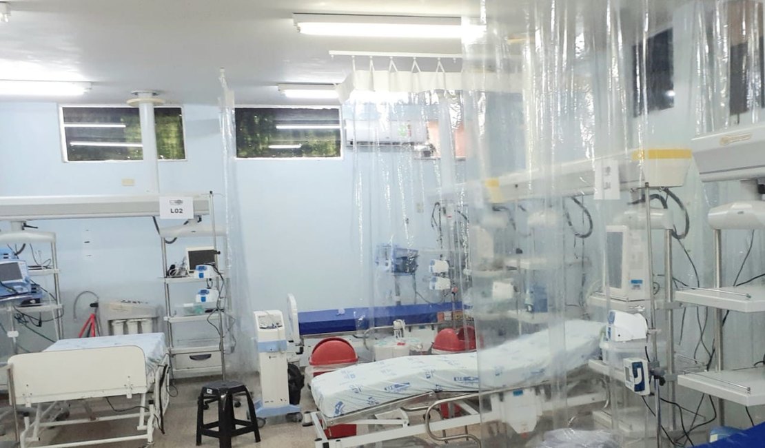 Hospital de Emergência do Agreste tem capacidade ampliada para 57 leitos de Covid-19