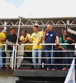Onda de mudança ganha força no Nordeste com Flávio Bolsonaro e Alfredo Gaspar em agendas no Ceará, Pernambuco e Bahia