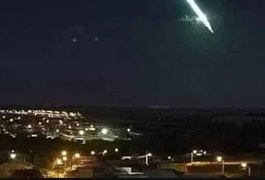 Queda de meteoro ilumina o céu de cidades do Piauí e de Pernambuco