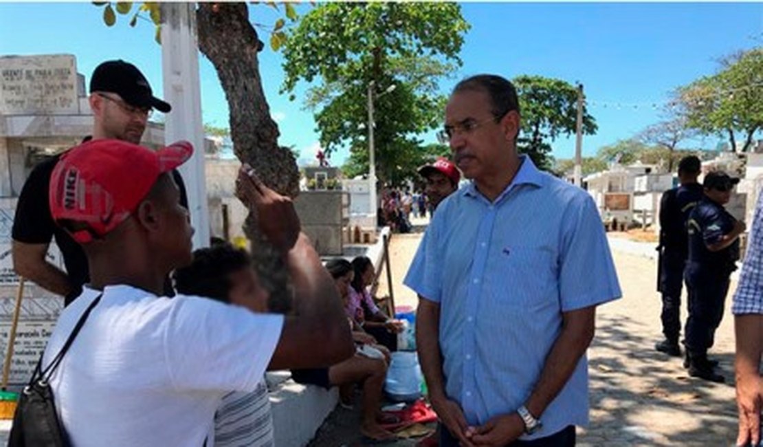 Menores são flagrados trabalhando nos cemitérios de Maceió neste feriado