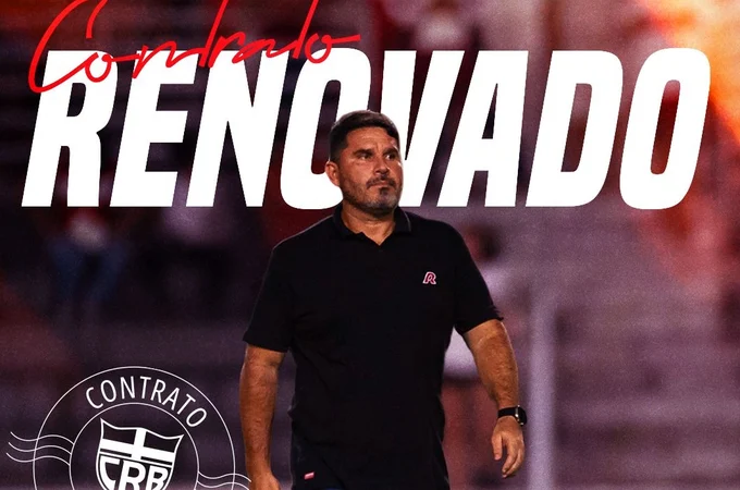 CRB renova com o técnico Eduardo Barroca e mantém Ari Barros para a temporada 2026