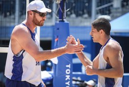 Após ficarem sem medalha nas Olimpíadas, Alisson e Álvaro Filho encerram dupla no vôlei de praia