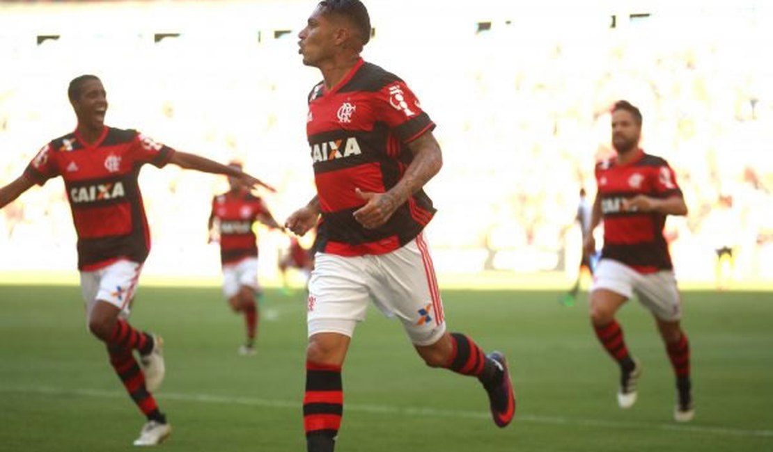 Flamengo vence o Santos e assume a vice-liderança do Brasileirão